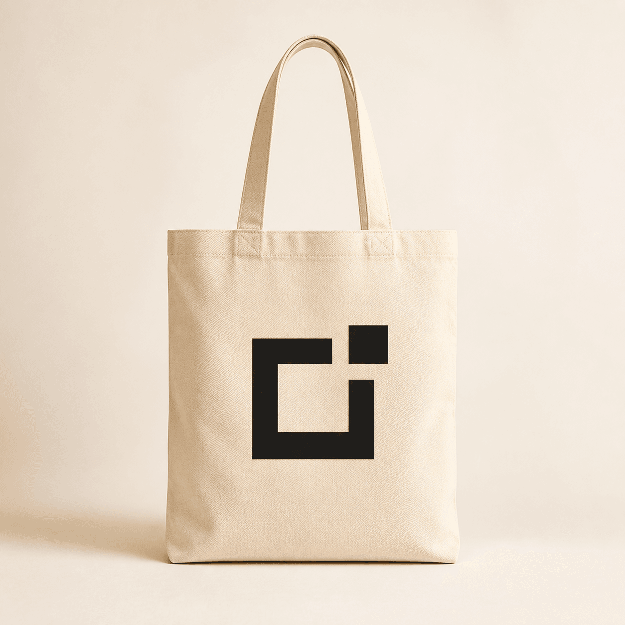 Banna logo tote bag mockup